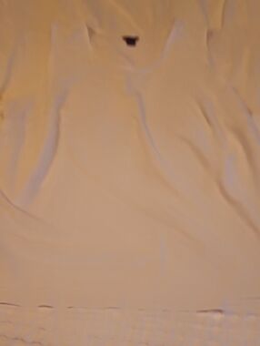 Eddie Bauer Cream Scoop Neck Tank Top Xl
